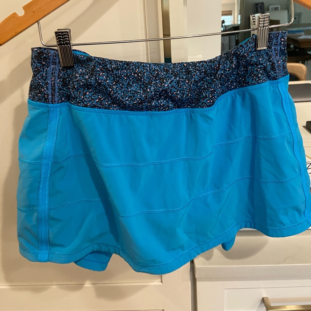 Lululemon pace rival tennis skirt
